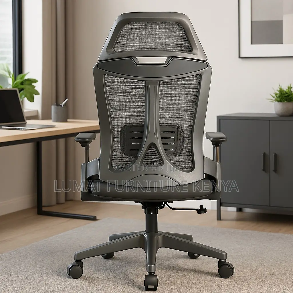Comfortable Ergonomic Office Seat – Swivel Design