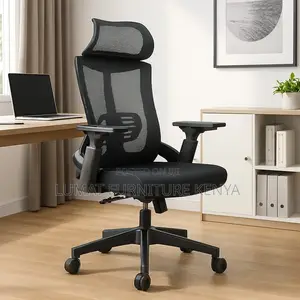 Comfortable Ergonomic Office Seat – Swivel Design