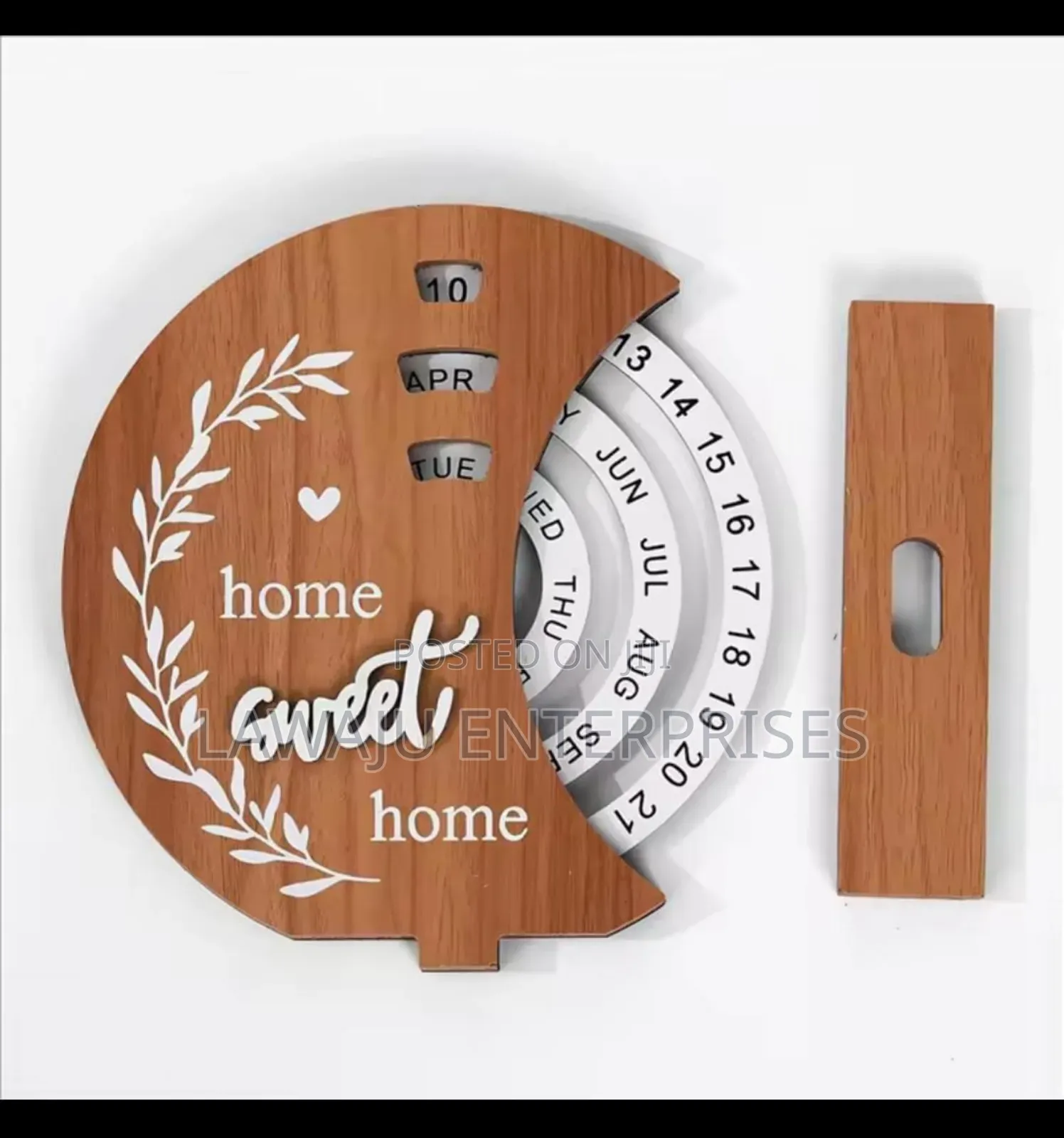 Wooden Calendar