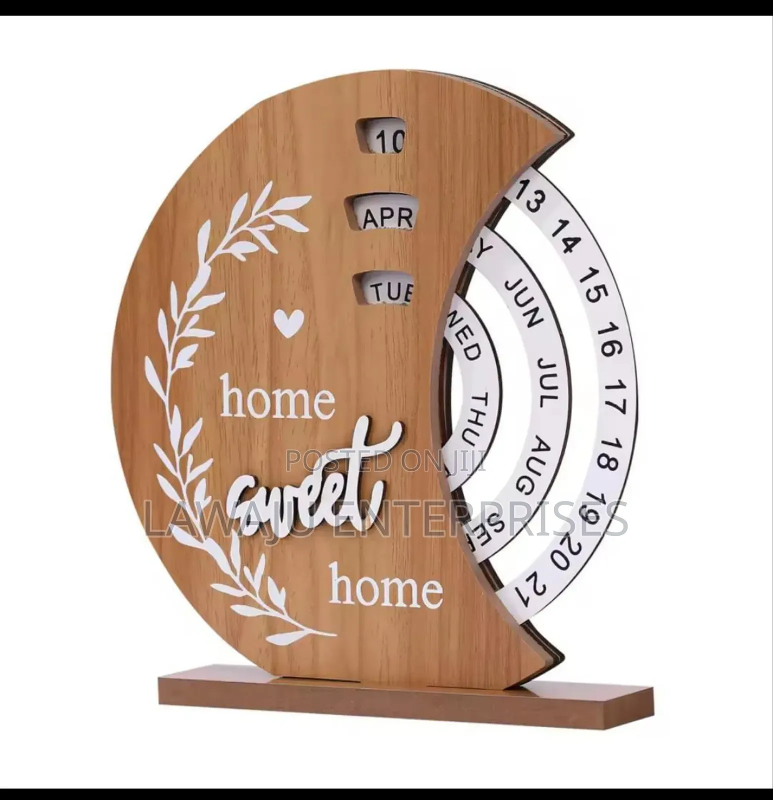 Wooden Calendar