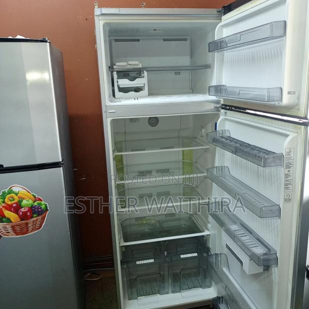Ex Uk Well Maintained Fridge (Silver) - main view