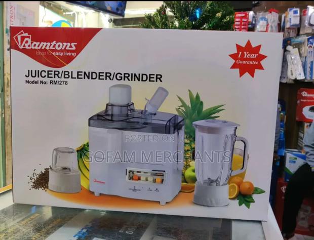Ramtons 3 in 1 Juicer, Blender and Grinder
