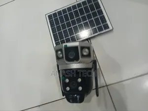 High Dual Lens 4g Simcard PTZ Rotating Solar CCTV Camera