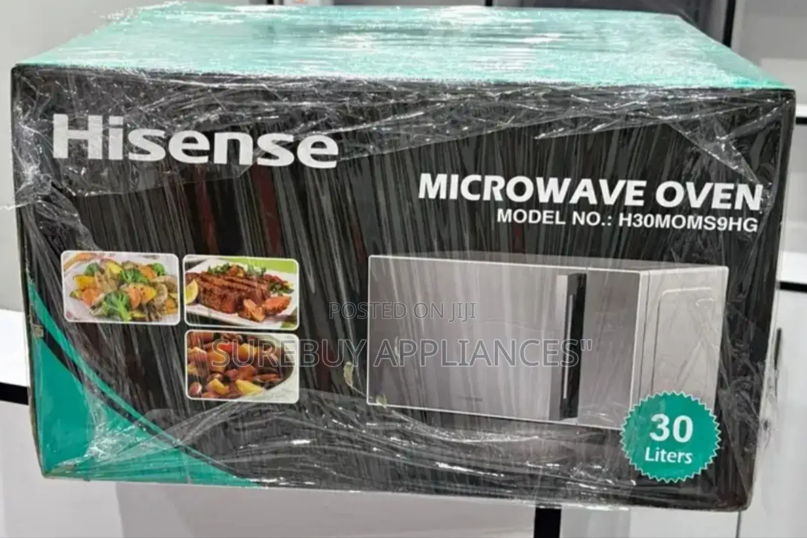 Hisense 30l H30moms9h Microwave Oven – Silver