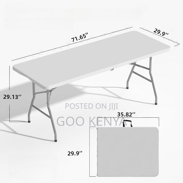 Outdoor Dining Table; Foldable Indoor/Outdoor Table for Camping. - thumbnail 3