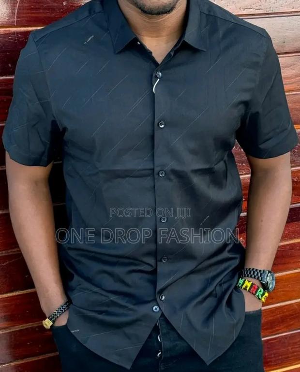 Mens Button Down T-Shirts - thumbnail 2