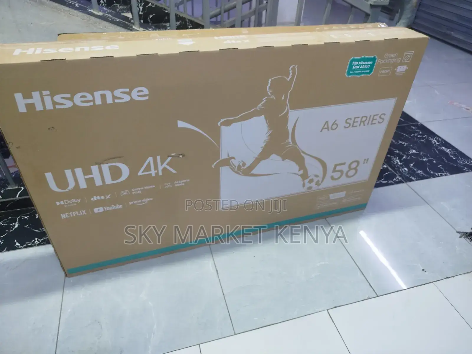 Hisense 58 Inch A6 Series Uhd Tv
