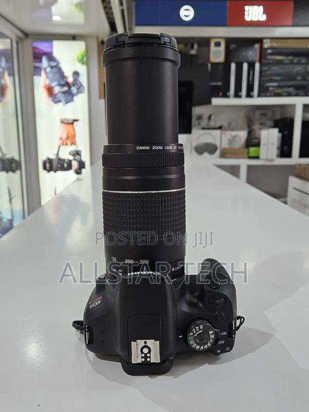 Canon Eos Rebel T7 DSLR Camera With 75-300mm Lens | Built-in Wi-Fi