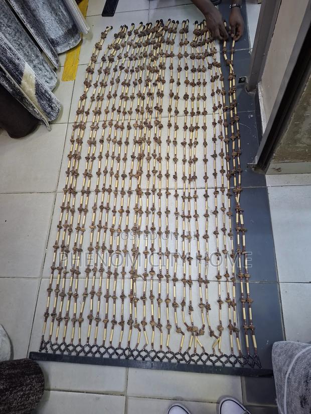 Wooden Bead Salon/Kinyozi Curtains - thumbnail 2