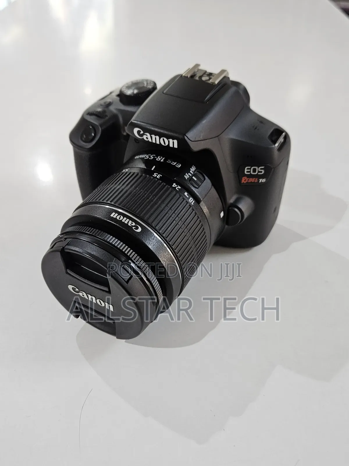 Canon Eos Rebel T6 SLR Camera With Ef-S 18-55mm F/3.5 Wifi Enabled
