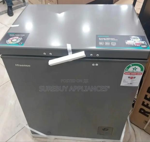 Hisense Fc142sh 144l Chest Freezer – Grey - main view