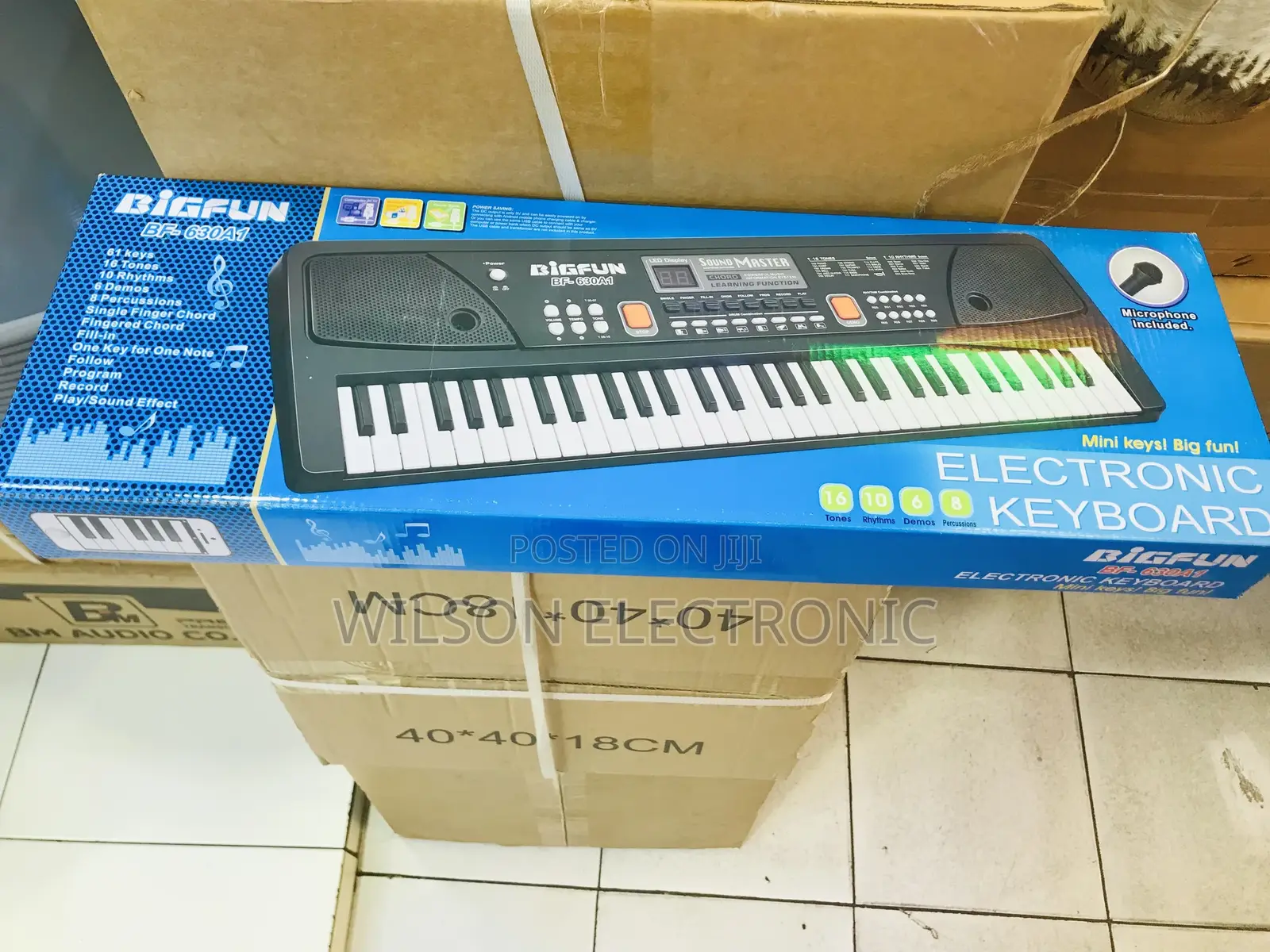 Big Fun Kids Electronic Keyboard. 61 Keys