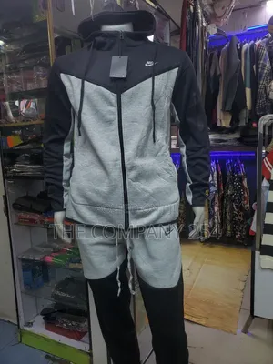 Quality 2 Piece Unisex Casual Designed Hoodie Ana Pant Nike-Tech Suit