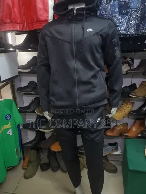 Quality 2 Piece Unisex Casual Designed Hoodie Ana Pant Nike-Tech Suit