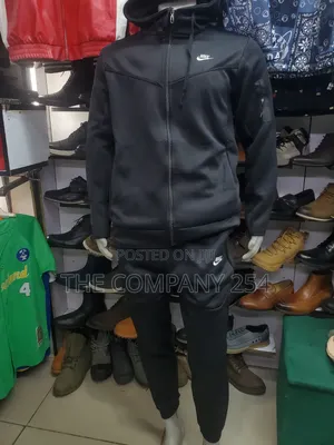 Quality 2 Piece Unisex Casual Designed Hoodie Ana Pant Nike-Tech Suit