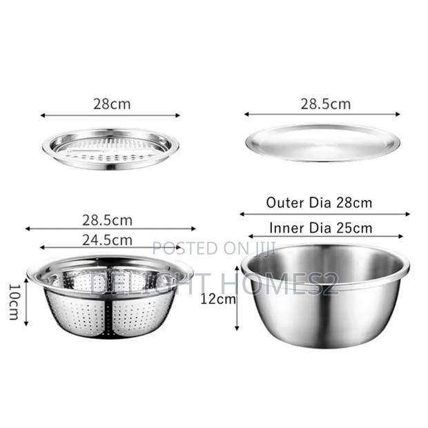 Colander Stainless Steel Bowl_haw - thumbnail 3