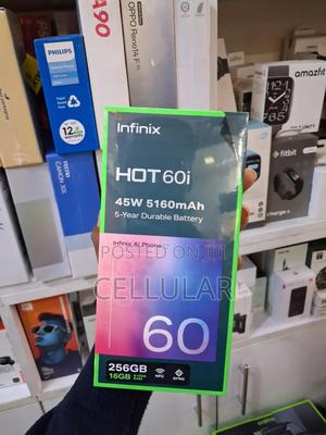 New Infinix Hot 60i 256 GB Black