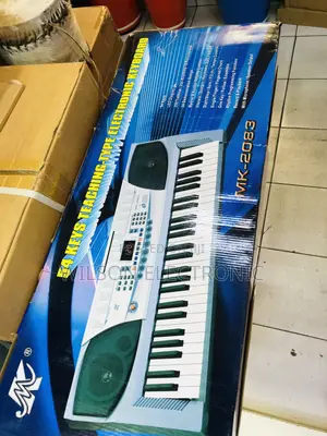 Mk-2083. 54 Keys Teaching Type Electronic Keyboard.