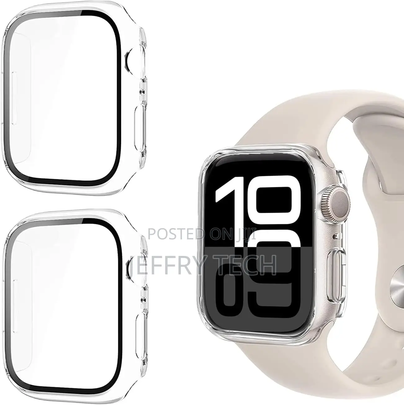 Yitorkcase for Apple Watch Series 10 46mm Hd Hard Full Face Cover