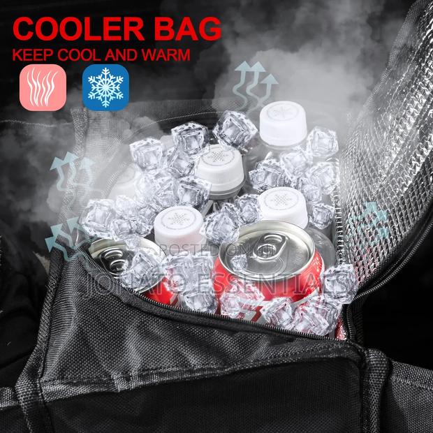 Car Boot Organizer With Insulated Cooler Bag for Drinks - thumbnail 2
