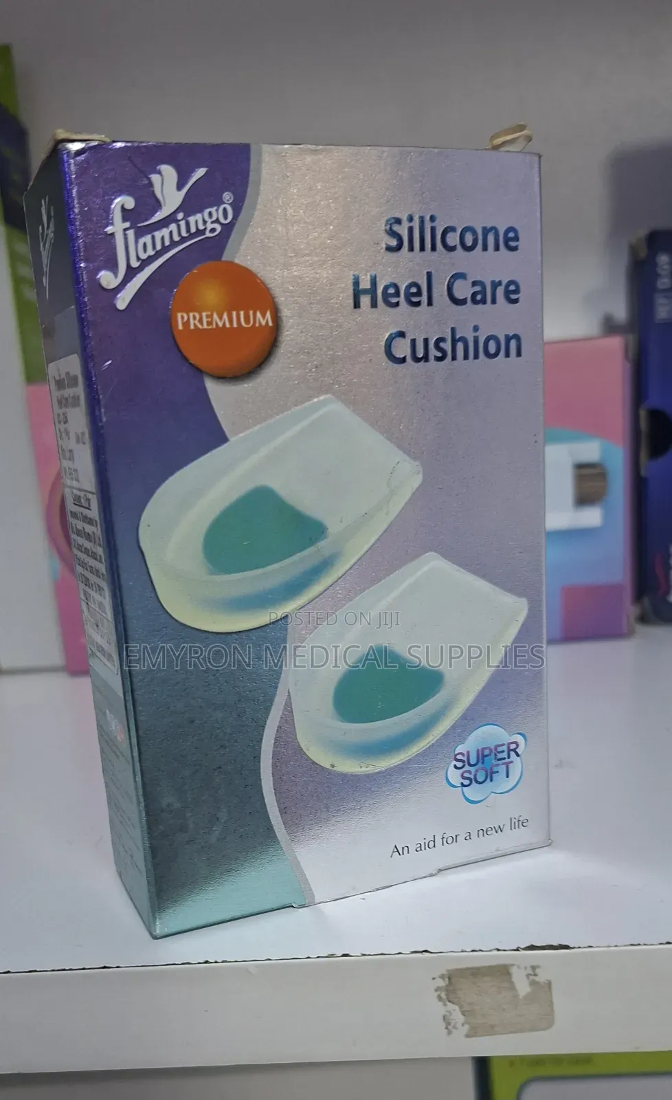 Pure Silicone Heel Insole