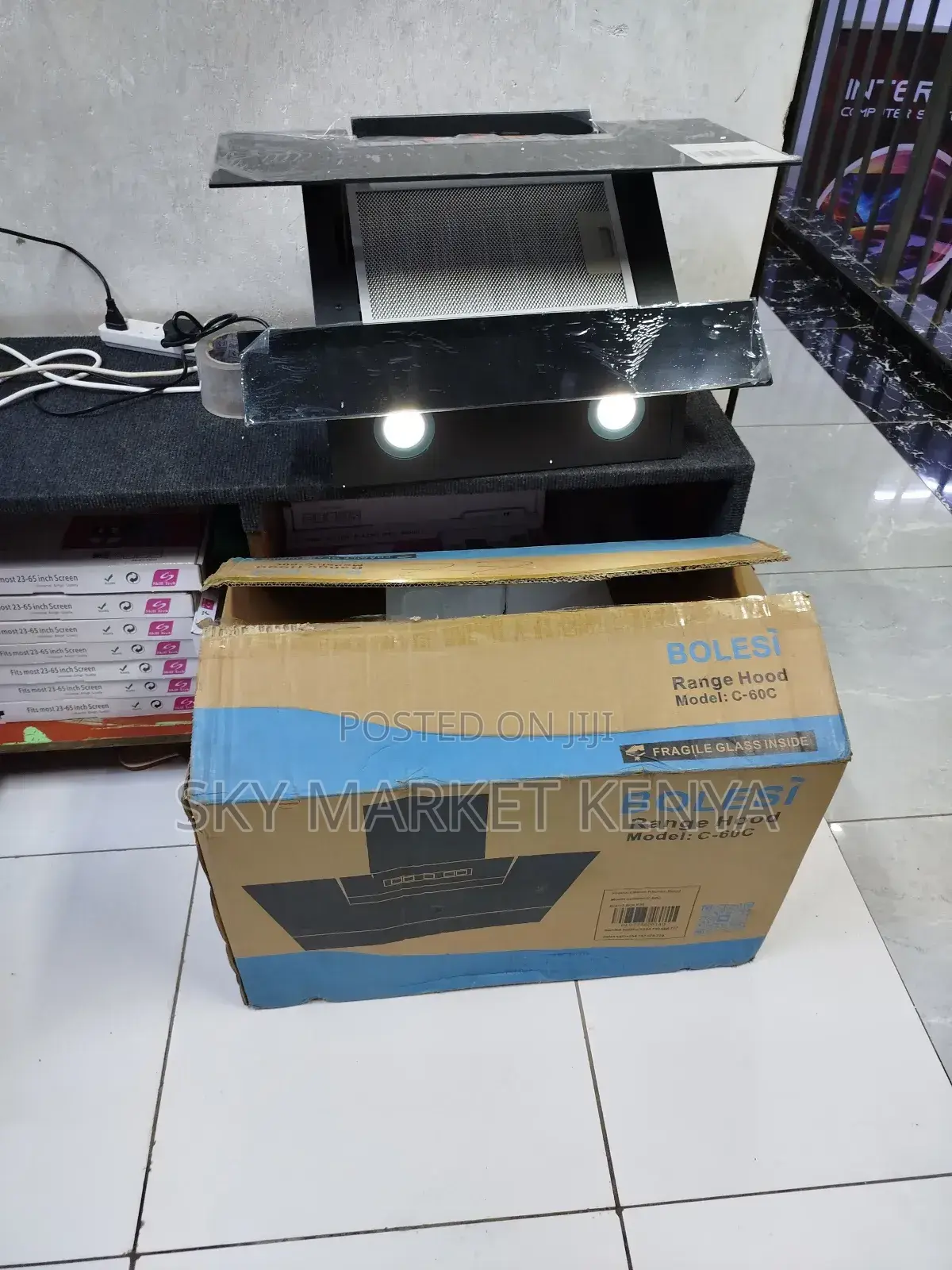 Bolesi 60cm Robotic Hood, Wave Control/ Touch Control