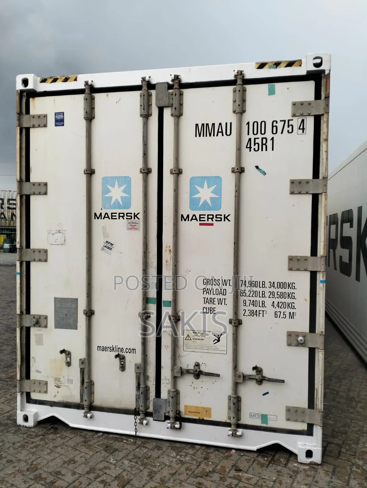 Cold Transit! Refrigerated 40ft Reefer Containers