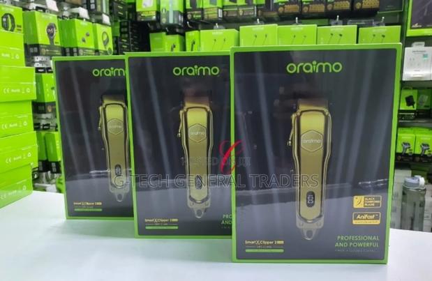 Oraimo Golden Professional Hair Clipper With 4 Combs