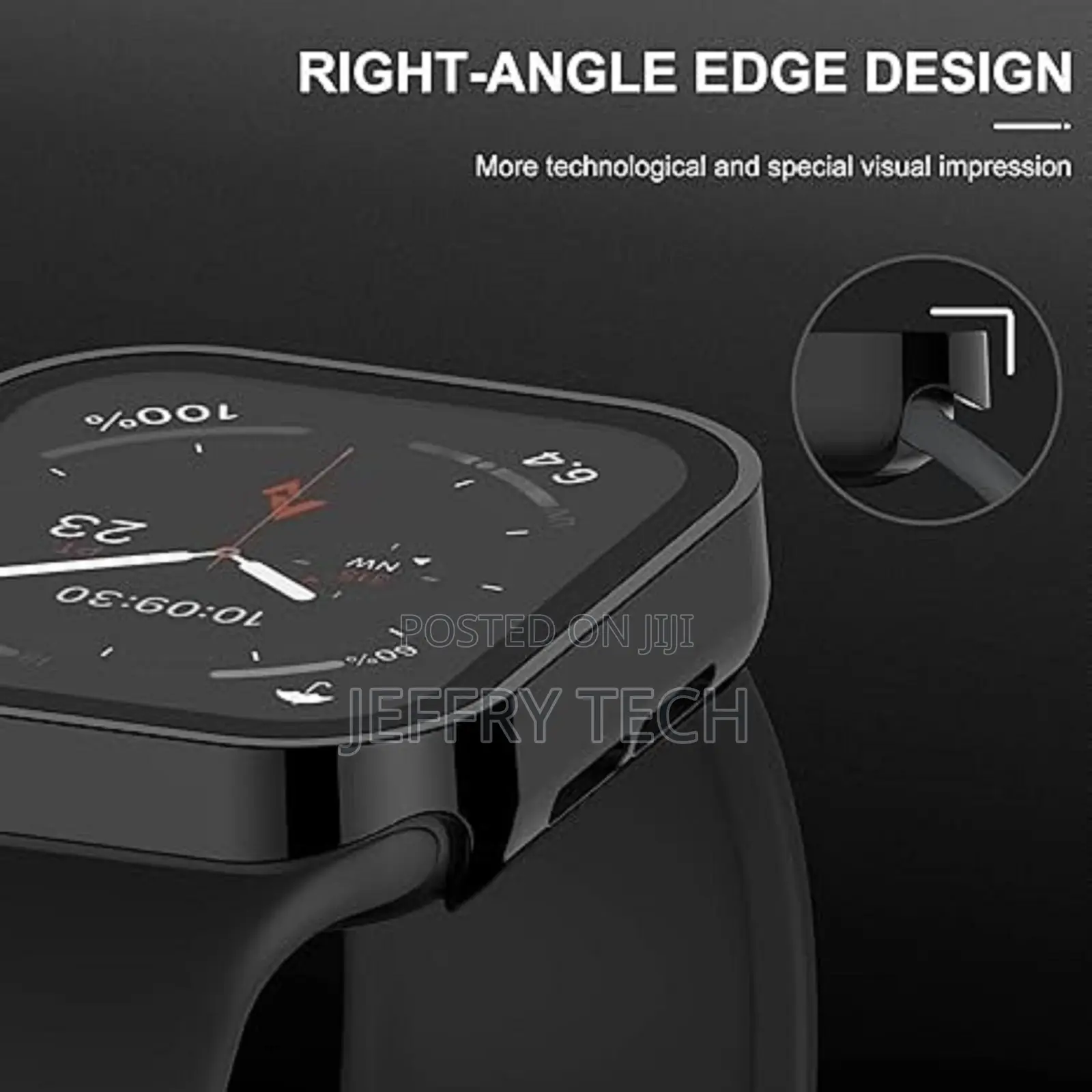 Adepoy Hard Case Compatible With Apple Watch 45mm Series 8