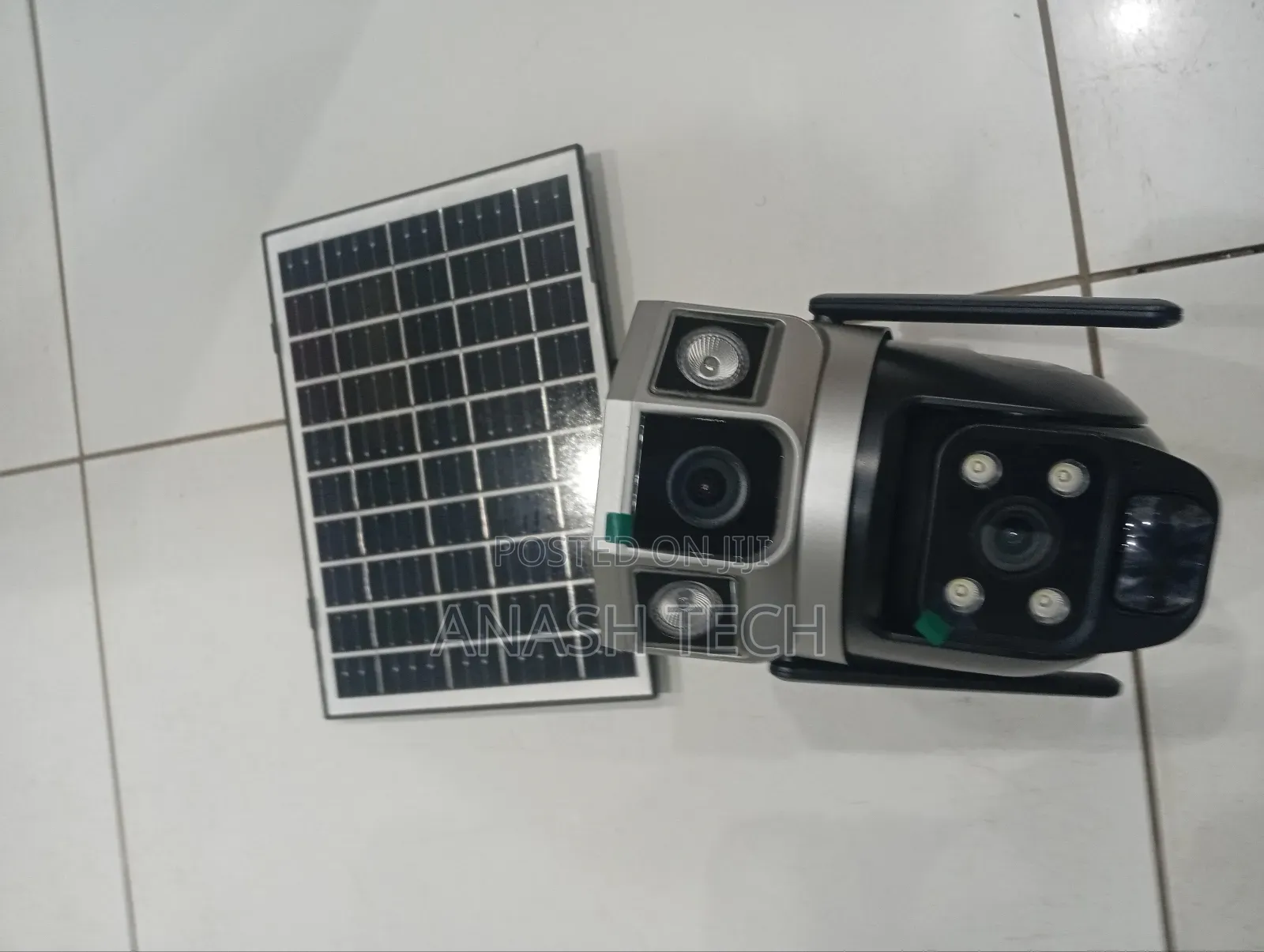 Auto Tracking, Smooth Pan 360 Degree Solar 4g Dual Lens CCTV Camera