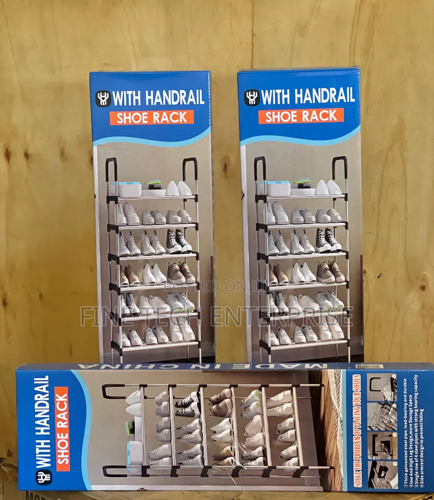 Executive Adjustable Portable 6layer Shoe Rack