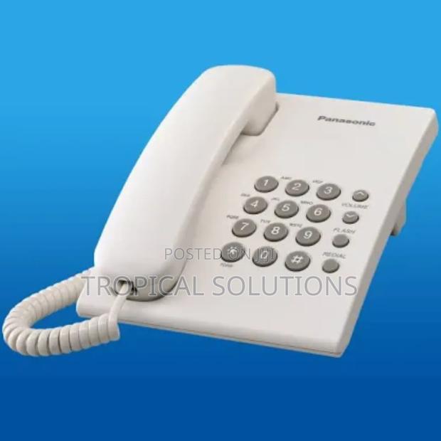 Panasonic Kx-Ts500 Single Line Corded Telephone Kx-Ts500 - thumbnail 3