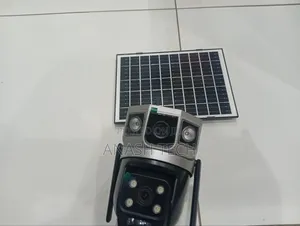 Motion-Activated App Alarm Push Solar CCTV Dual Lens 4g Camera
