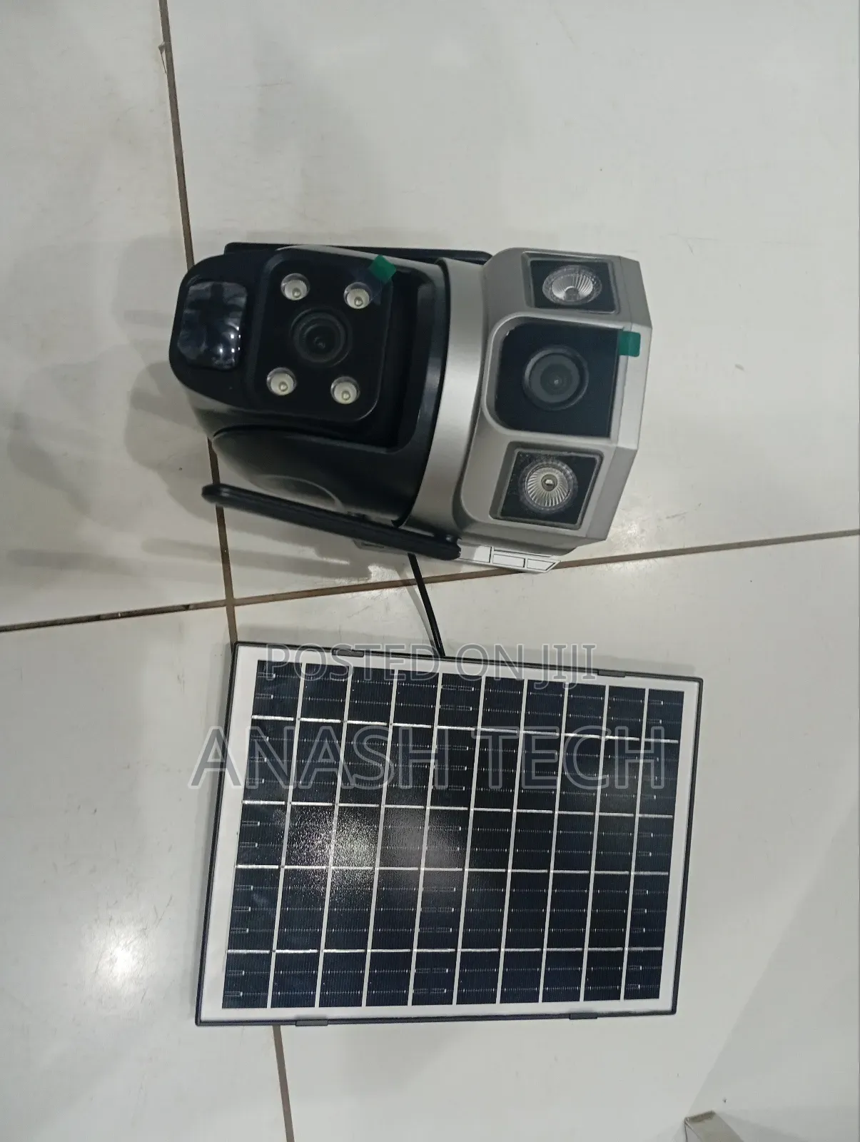 Dual Lens Solar 4g Camera With Tf Card Cloud Storage Options