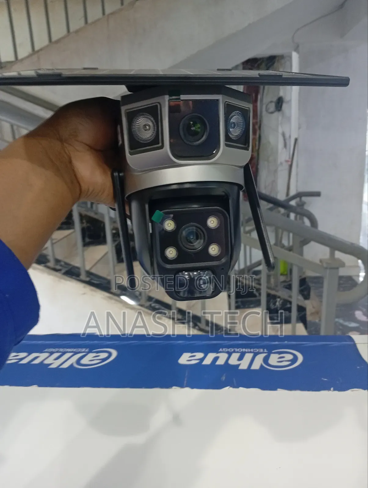 Dual Lens Solar 4g Camera Phone App Remote Access