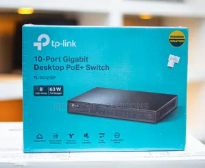 Tplink Sg1210p 10port Gigabit Desktop Switch With 8port Poe+