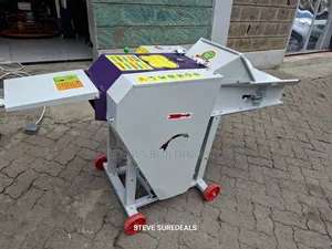 Chaff Cutter With Gear and Conveyor Belt