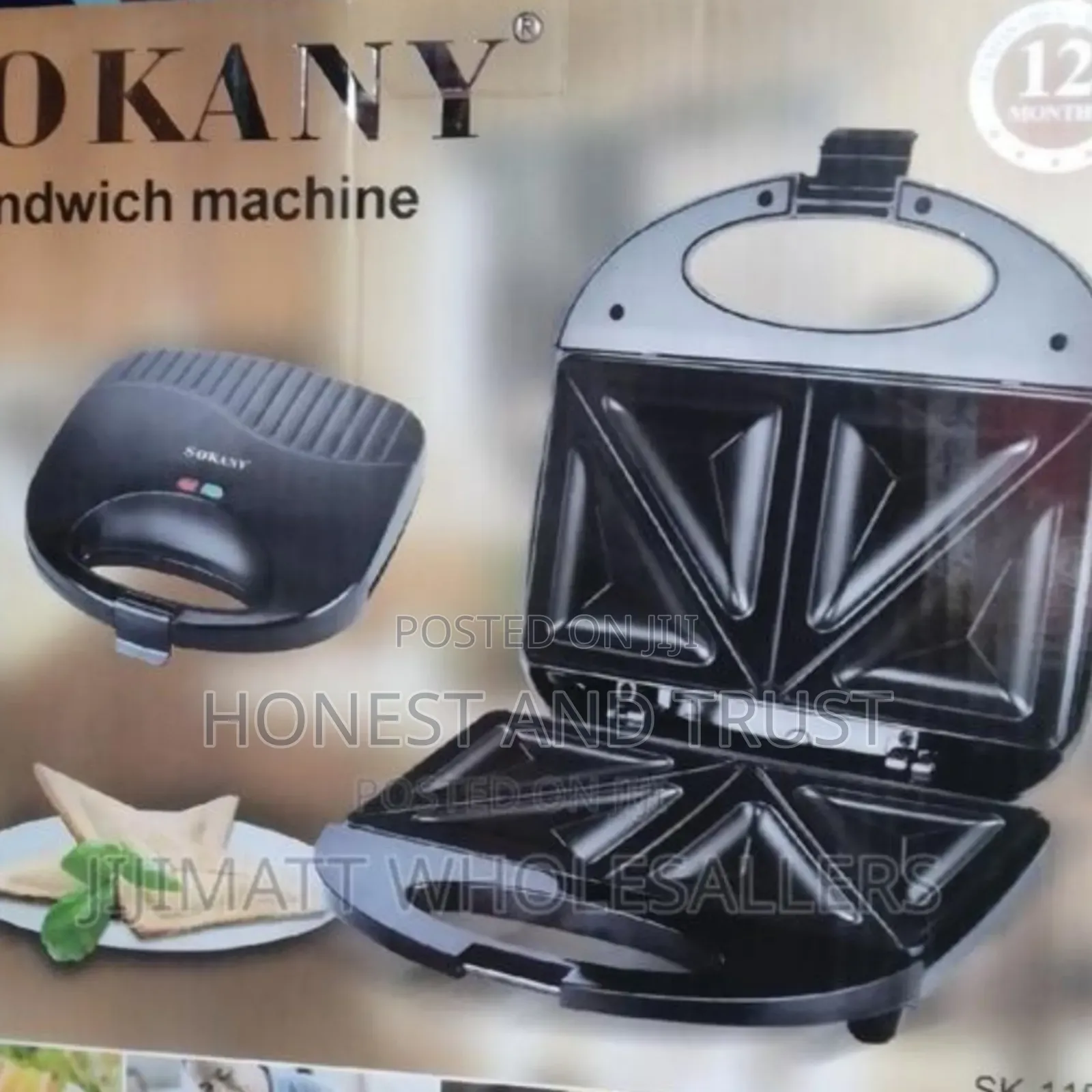 Nunix 4 in 1 Sandwich Maker