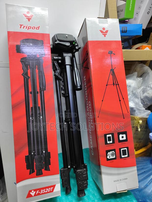 Weifeng F - 3520f Camera / Phone Tripod Stand ( 1420 M ) Free Holder