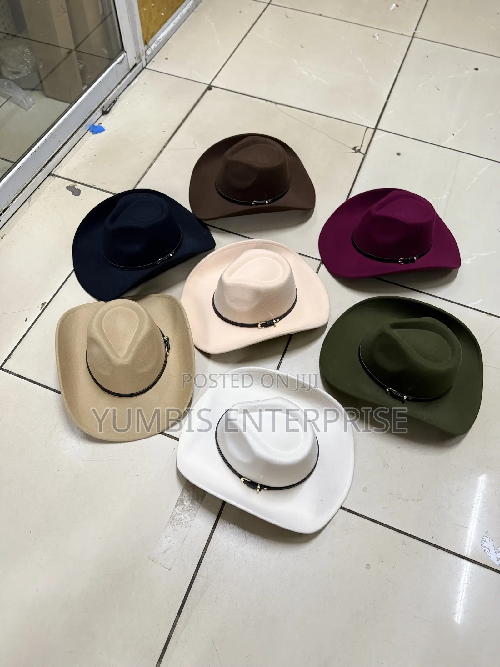 Western Style Unisex Cowboy Godfather Hats