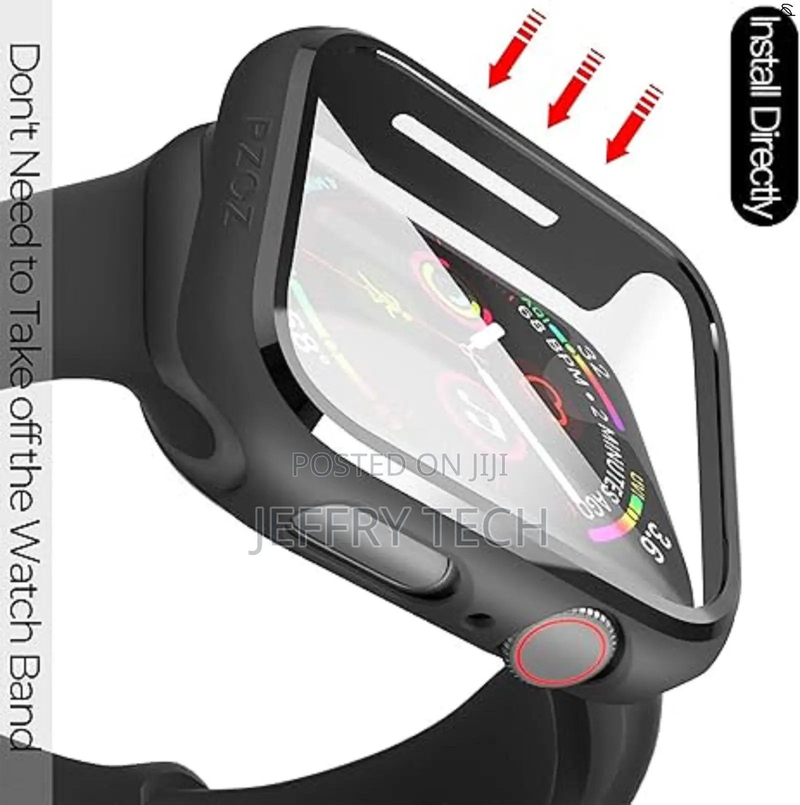 Pzoz Apple Watch Series Se2 /6/5 /4 /Se 44mm Head Case