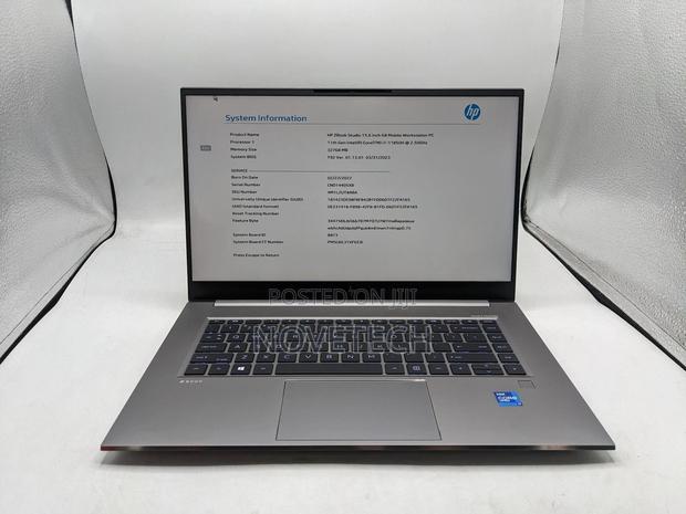 Laptop HP Zbook Studio G7 32GB Intel Core I7 SSD 512GB