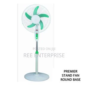 Premier Standing Fan With Round Base Brand New - thumbnail 2