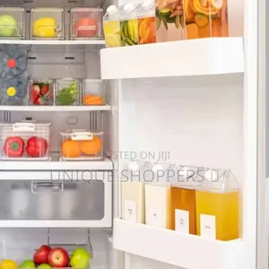 *1l Acrylic Fridge Bottle With Tight Duo Lid