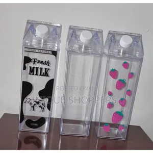 *1l Acrylic Fridge Bottle With Tight Duo Lid