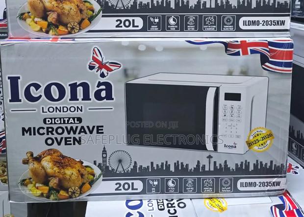 20l Icona Digital Microwave Oven - Ildm0-2035xw