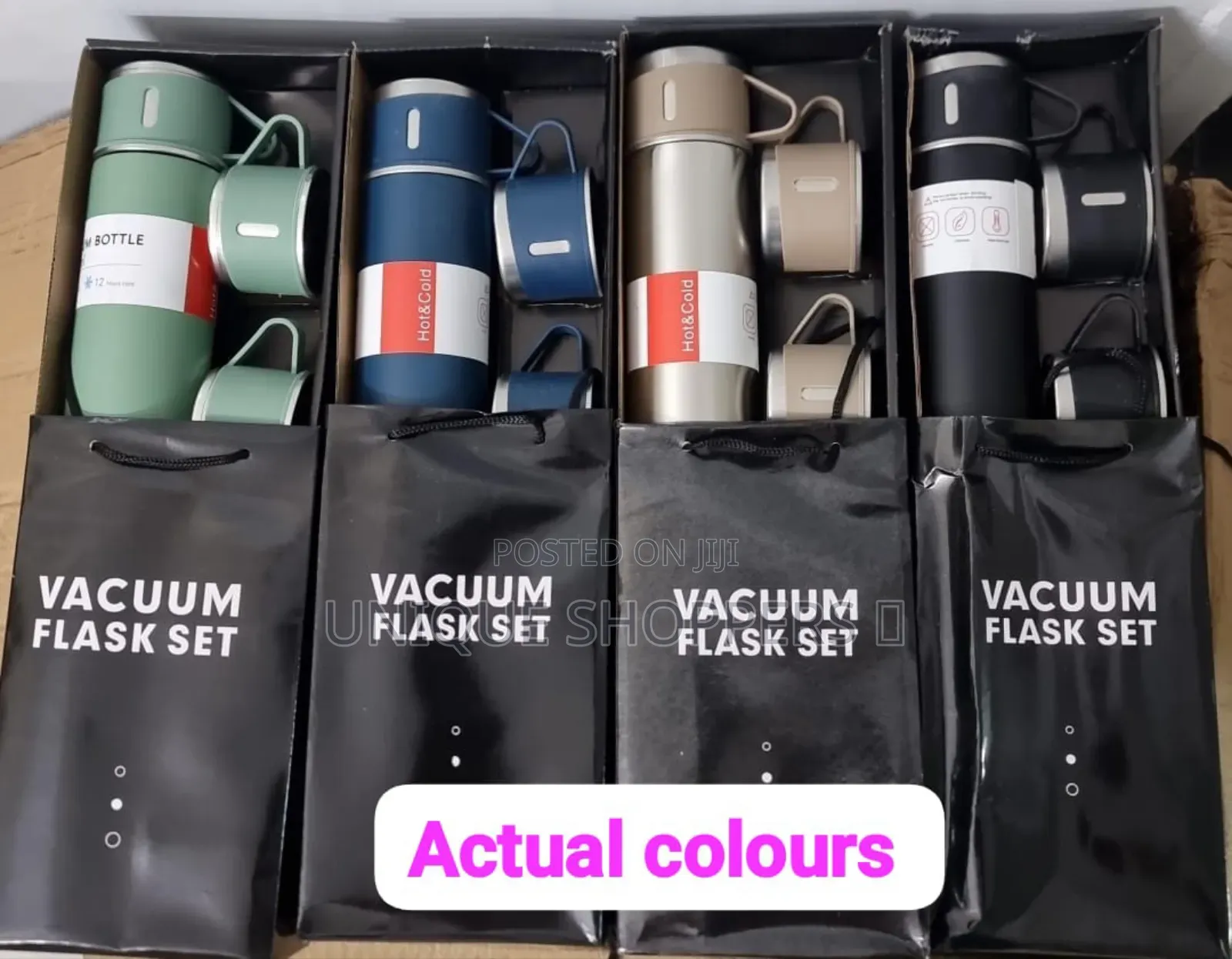 Un Breakable Stainless Steel Gift Pack Thermocup Gift Bag