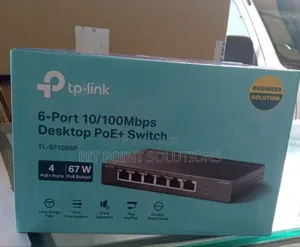Tp-Link Sf1006p 6 Port 10/100mbps Switch With 4port Poe+