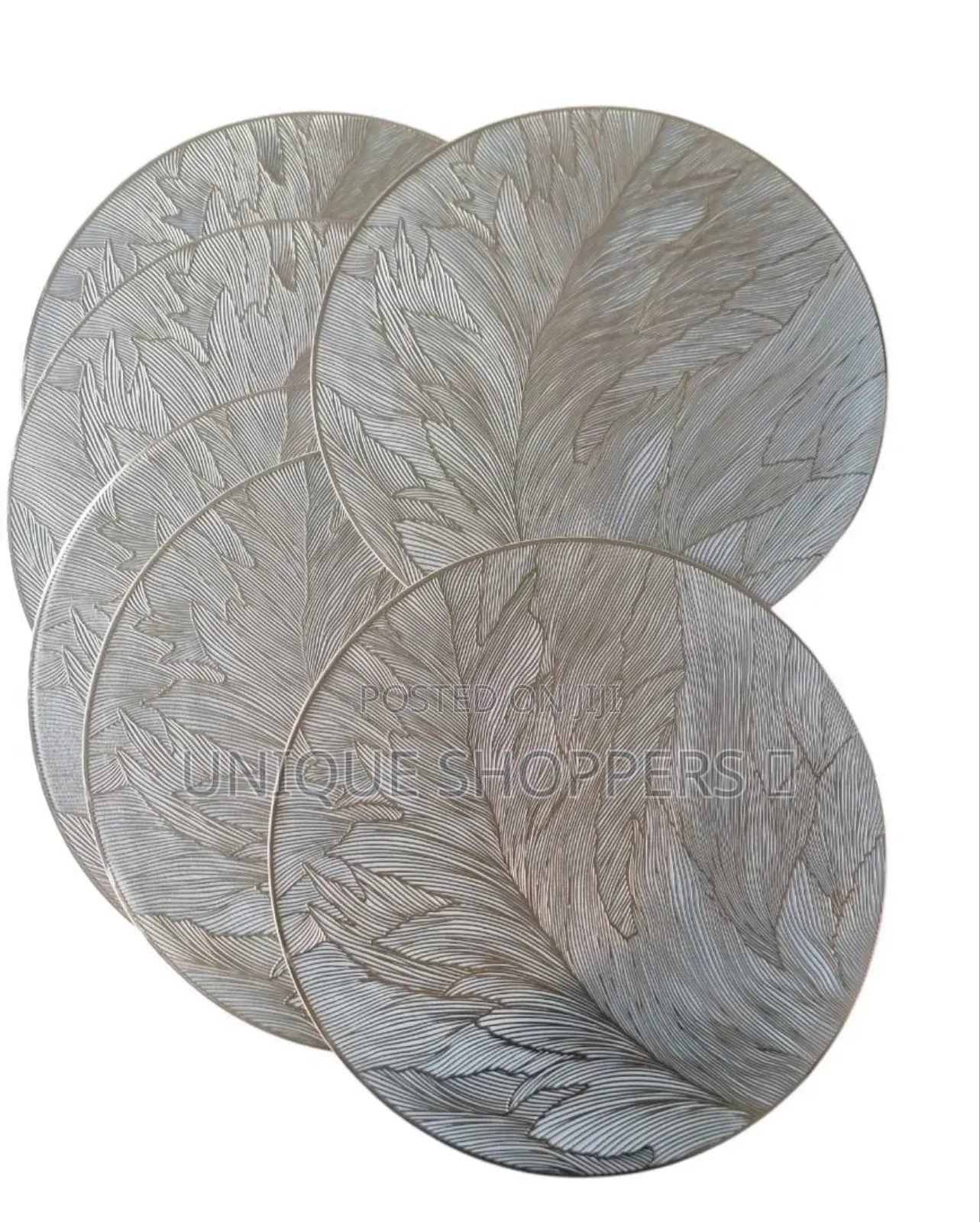 6 PSC Waterproof Non Woven Table Mats