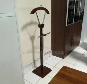 Coat Hanger; Modern Freestanding Wooden Coat Hanger Stand